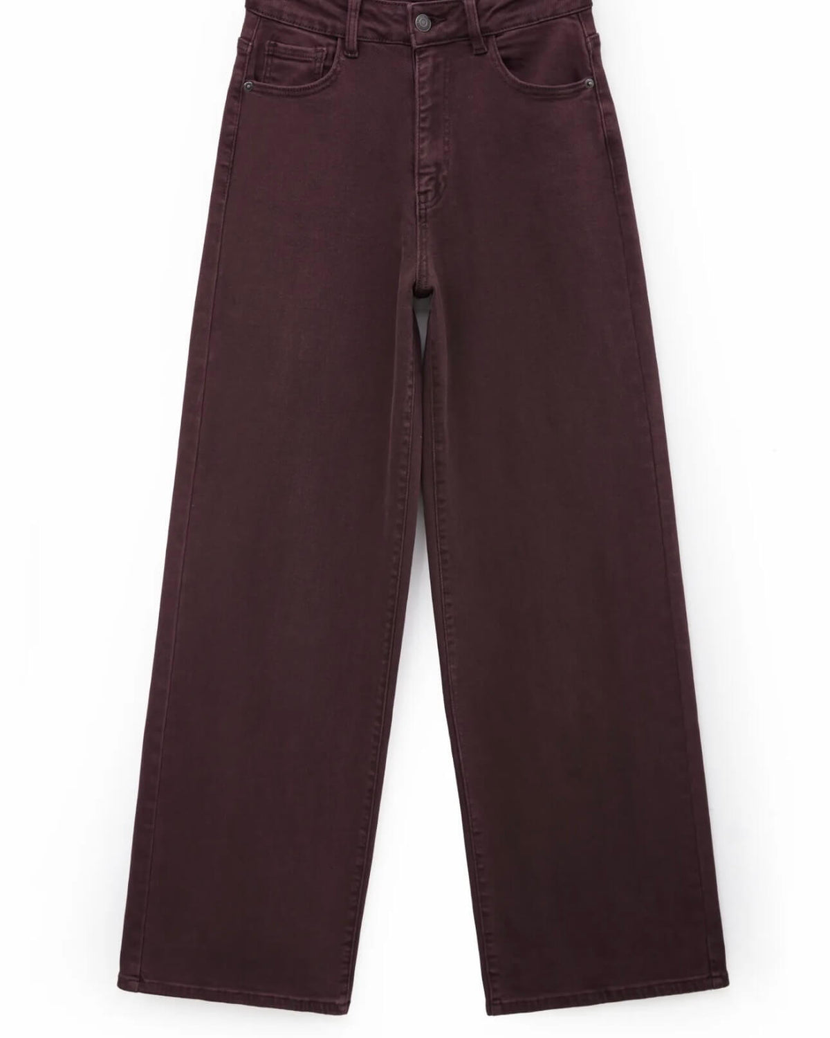 DAD FIT Jeans - burgundy plum