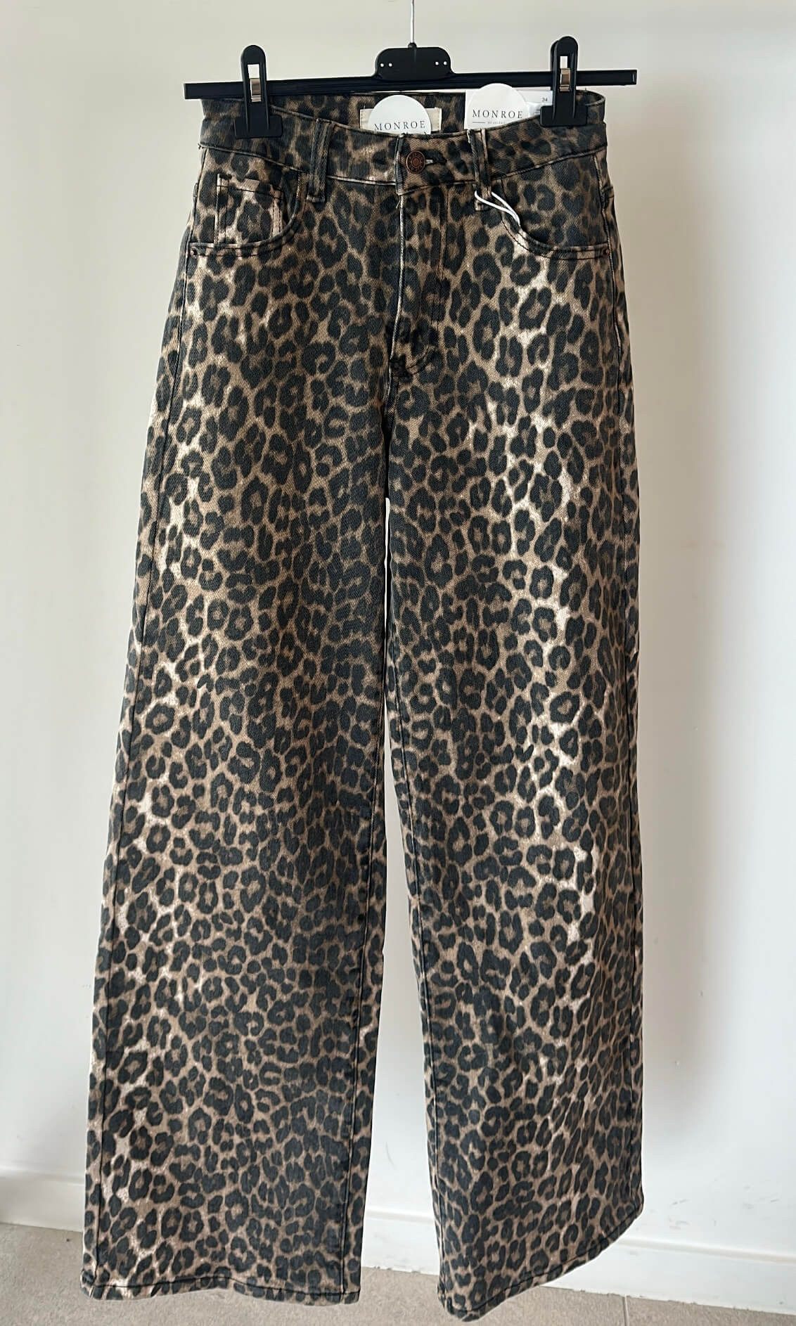 DAD FIT Jeans - leopard