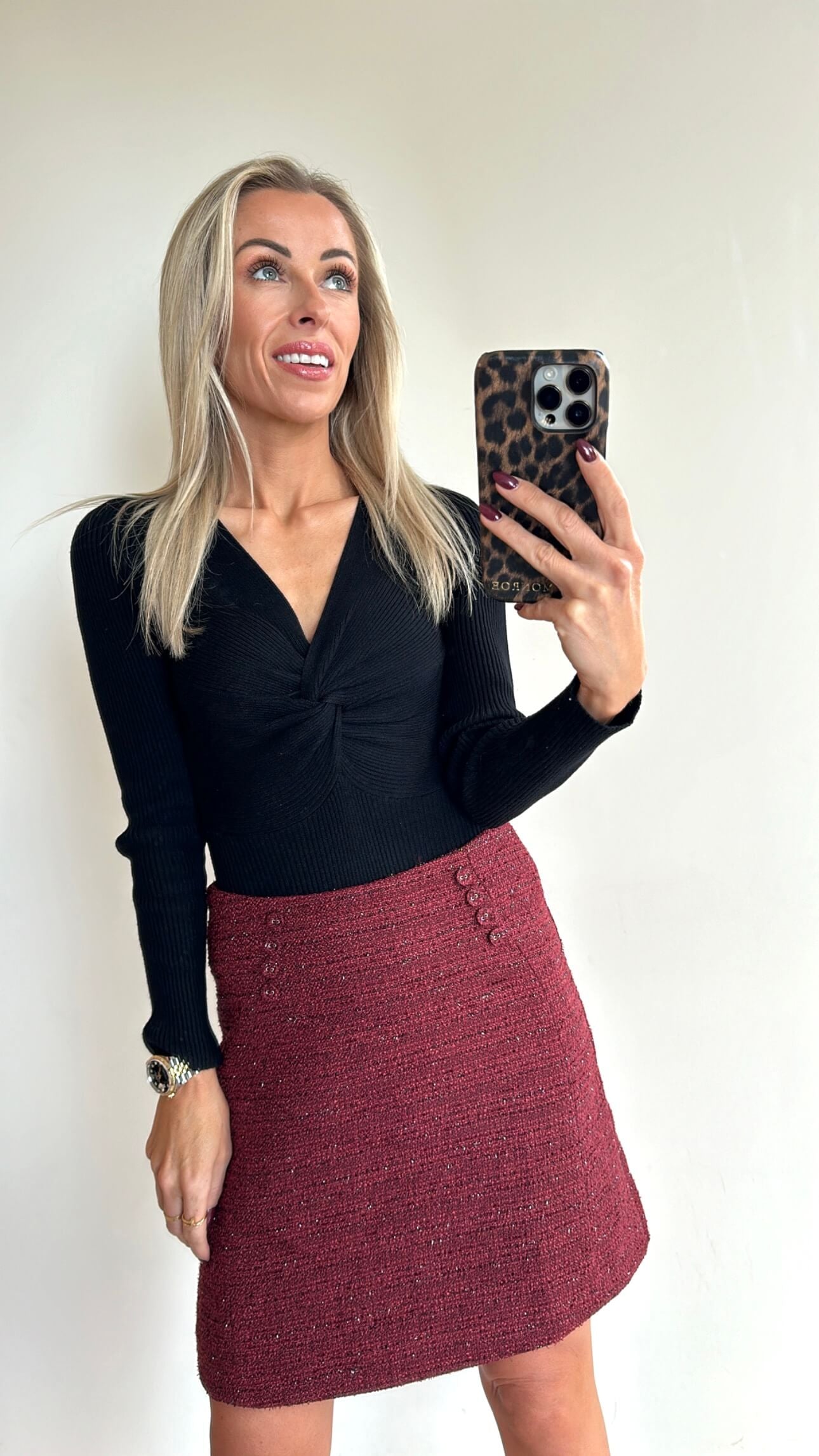 VIVI Skirt - bordeaux