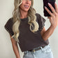 TRICIA T-shirt - brown