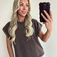 TRICIA T-shirt - brown