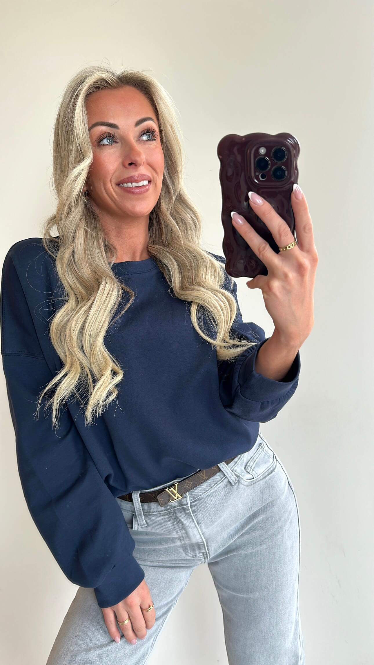 SILVIE Sweater - navy