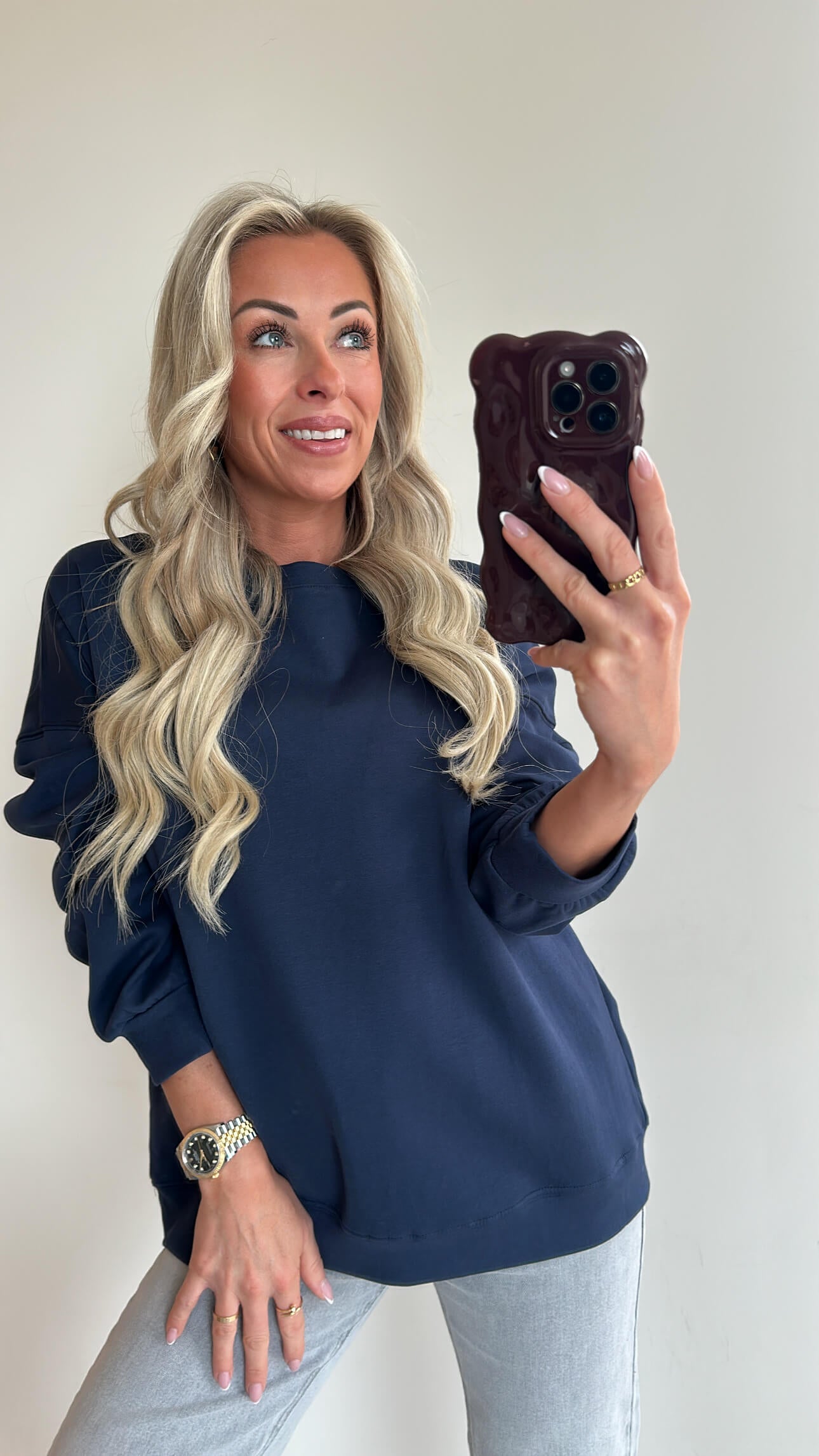 SILVIE Sweater - navy