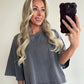 SUE Sweat Top - grey