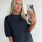 SANDIE Sweat Top - black