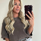 SUE Sweat Top - taupe