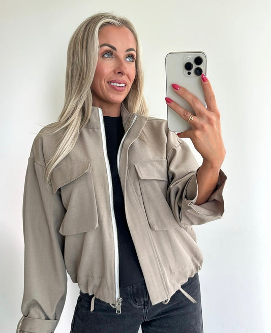 JADE Jacket - taupe