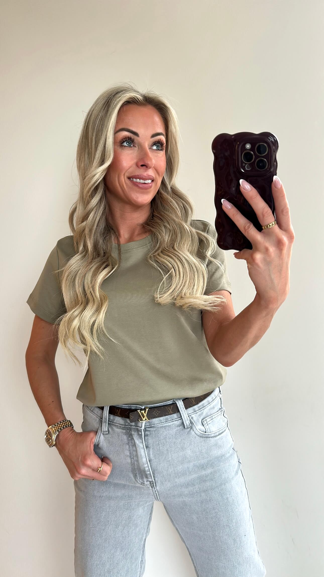 TOMIE T-shirt - khaki