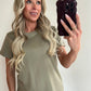 TOMIE T-shirt - khaki