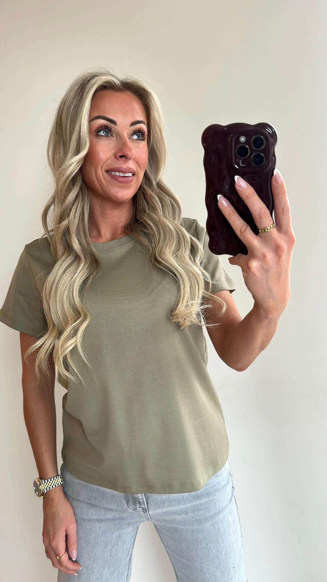 TOMIE T-shirt - khaki