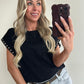 TRICIA T-shirt - black
