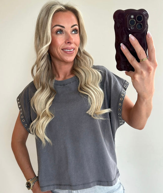TRICIA T-shirt - grey