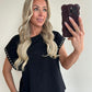 TRICIA T-shirt - black