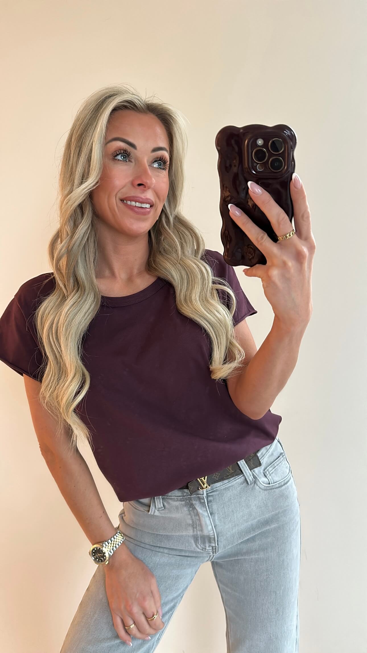 NOVIE T-shirt - plum