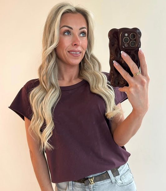 NOVIE T-shirt - plum