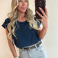 NOVIE T-shirt - navy