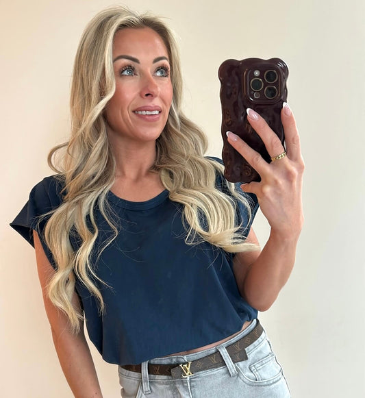 NOVIE T-shirt - navy