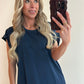 NOVIE T-shirt - navy