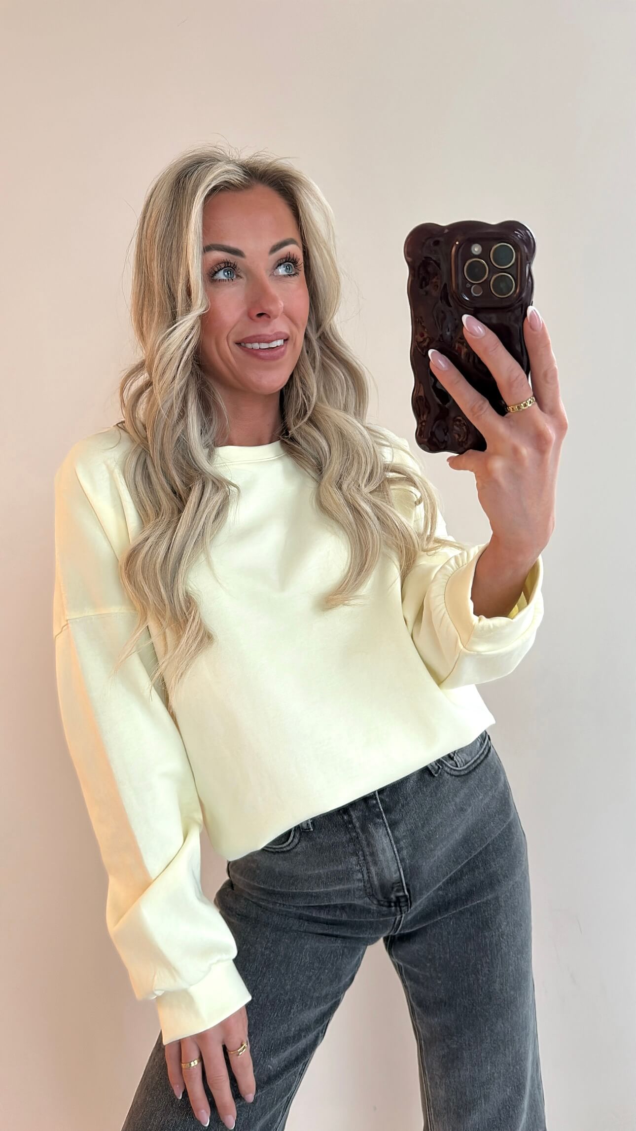 SILVIE Sweater - sunshine yellow