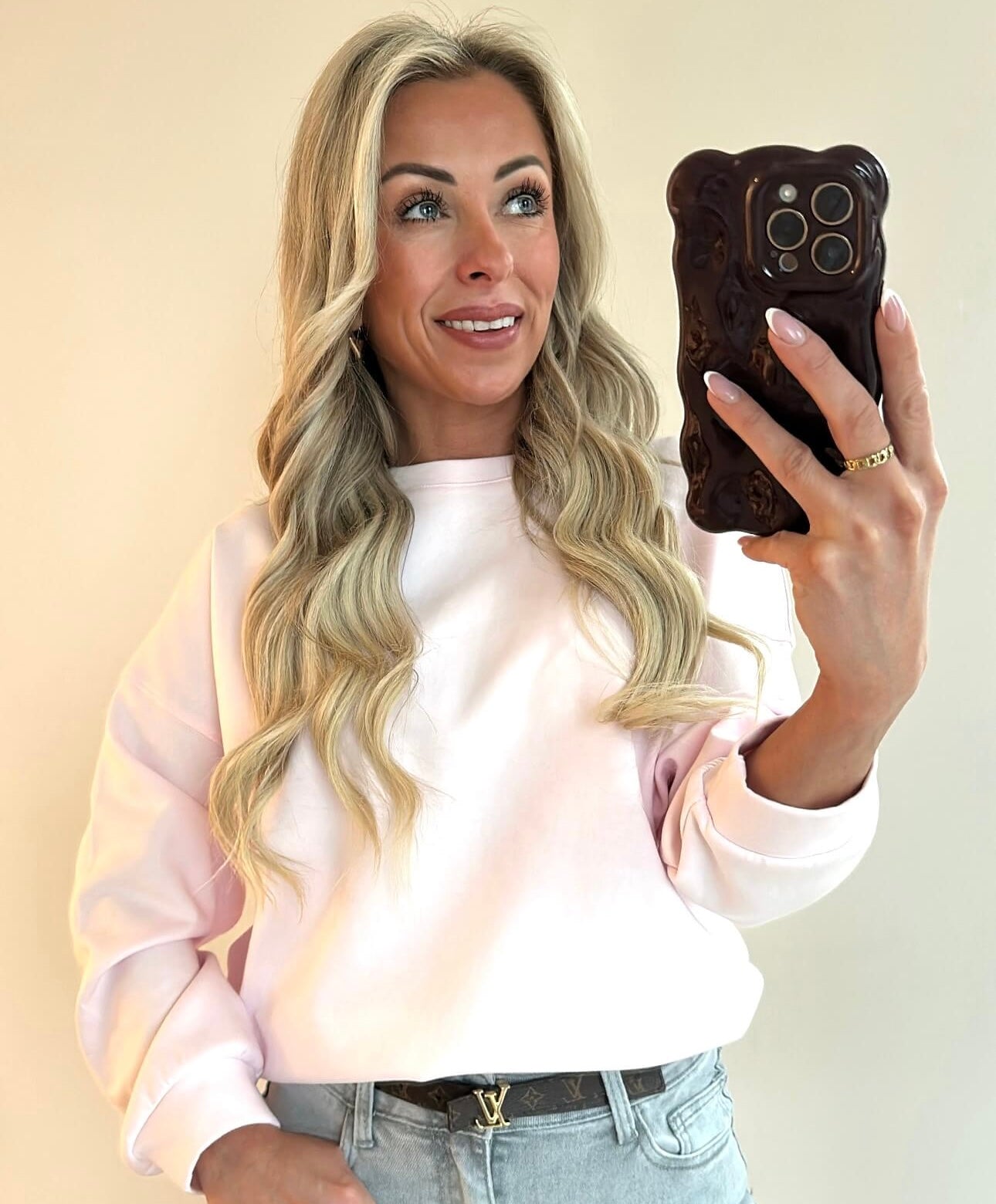SILVIE Sweater - powder pink