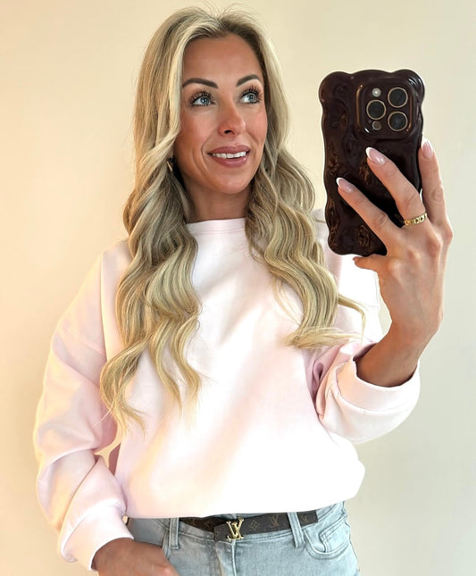 SILVIE Sweater - powder pink