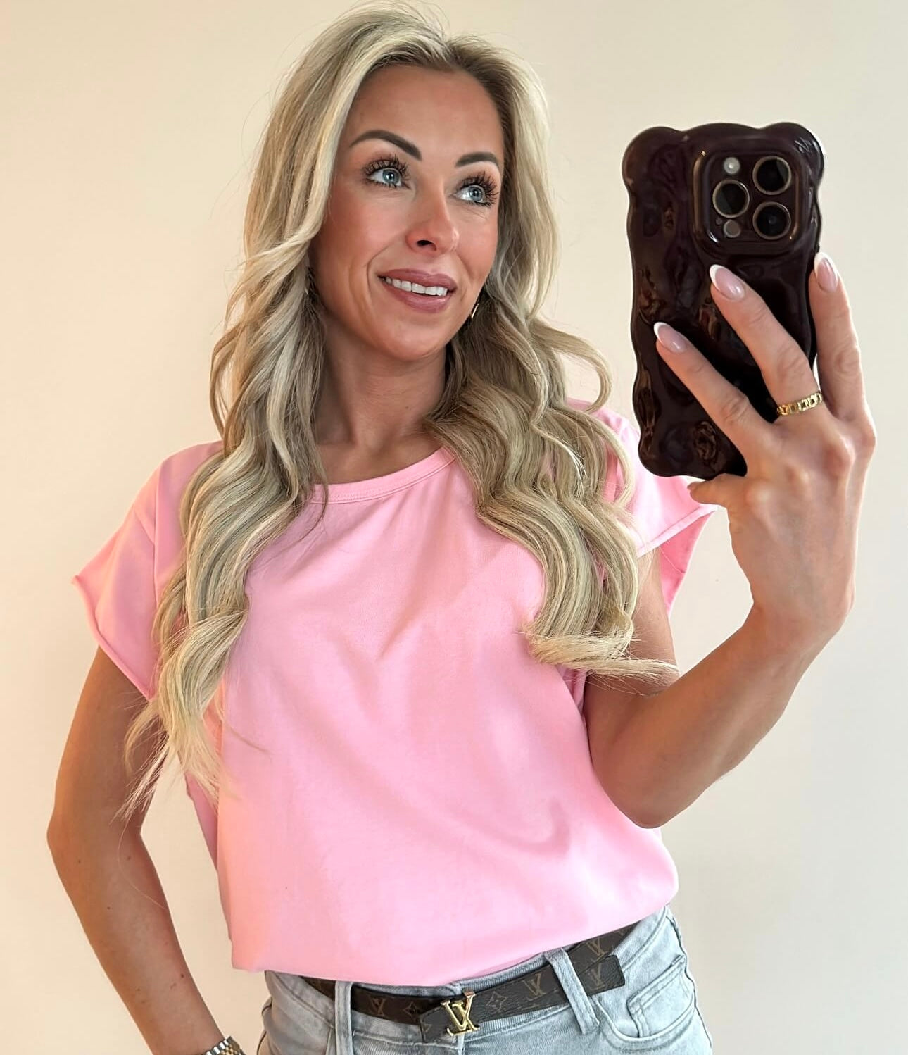 NOVIE T-shirt - candy pink