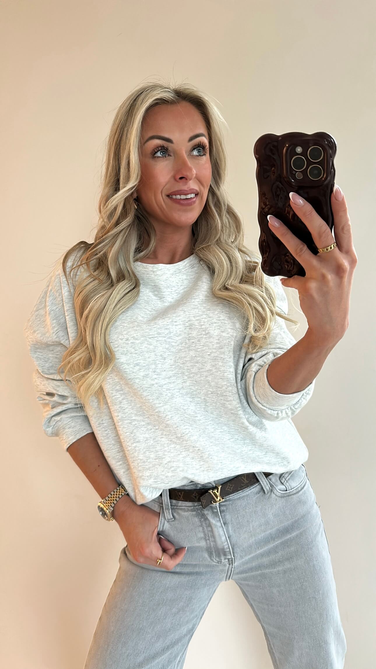 SILVIE Sweater - grey