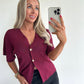 TREASURE Top - burgundy