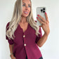 TREASURE Top - burgundy