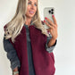 WINNIE Gilet - burgundy