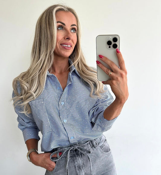 BELLIE Blouse - jeans blue