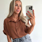 MOLLIE Blouse - camel