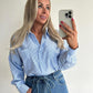 BELLIE Blouse - light blue