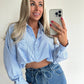 BELLIE Blouse - light blue