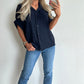 MOLLIE Blouse - navy