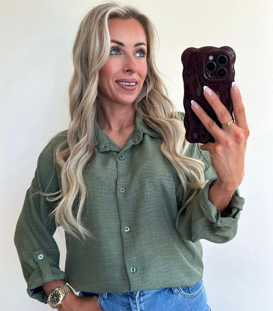 BIBI Blouse - khaki