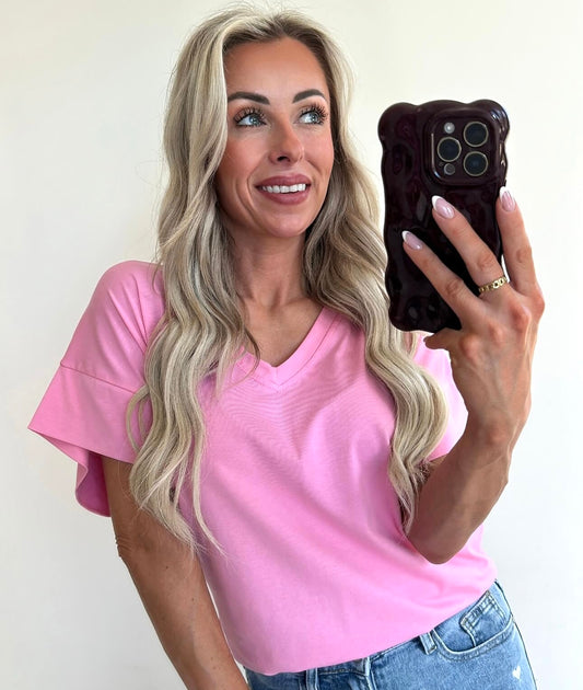 NOVA T-shirt - candy pink