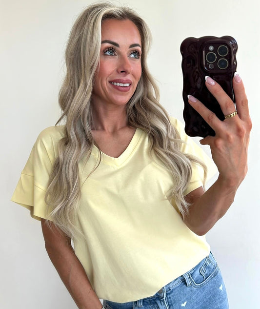 NOVA T-shirt - sunshine yellow