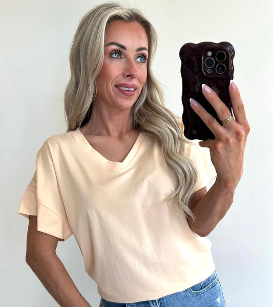 NOVA T-shirt - peach