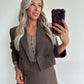 SOPHIA Blazer - choco