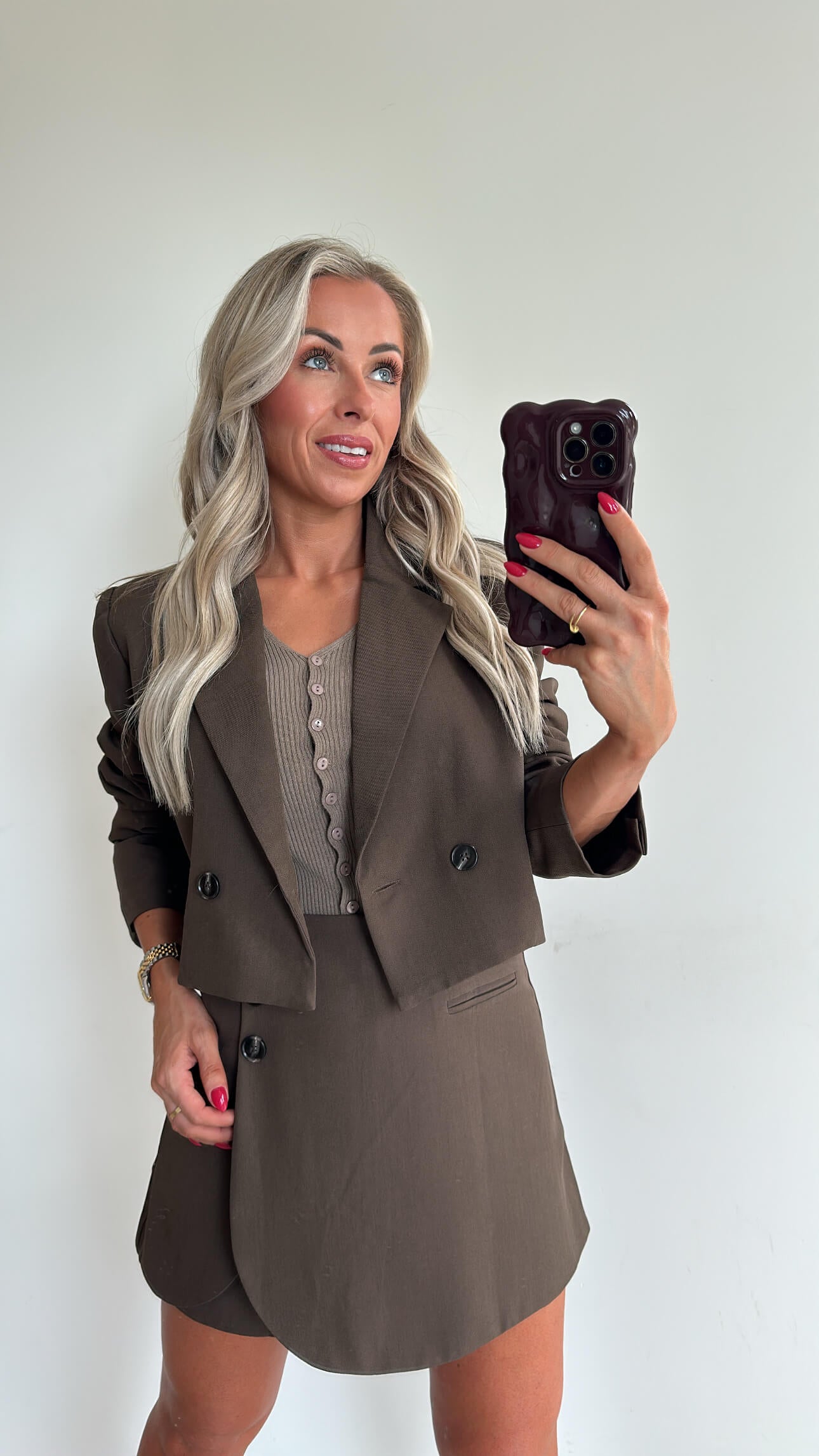 SOPHIA Skort - choco