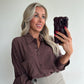 BELLE Blouse - brown