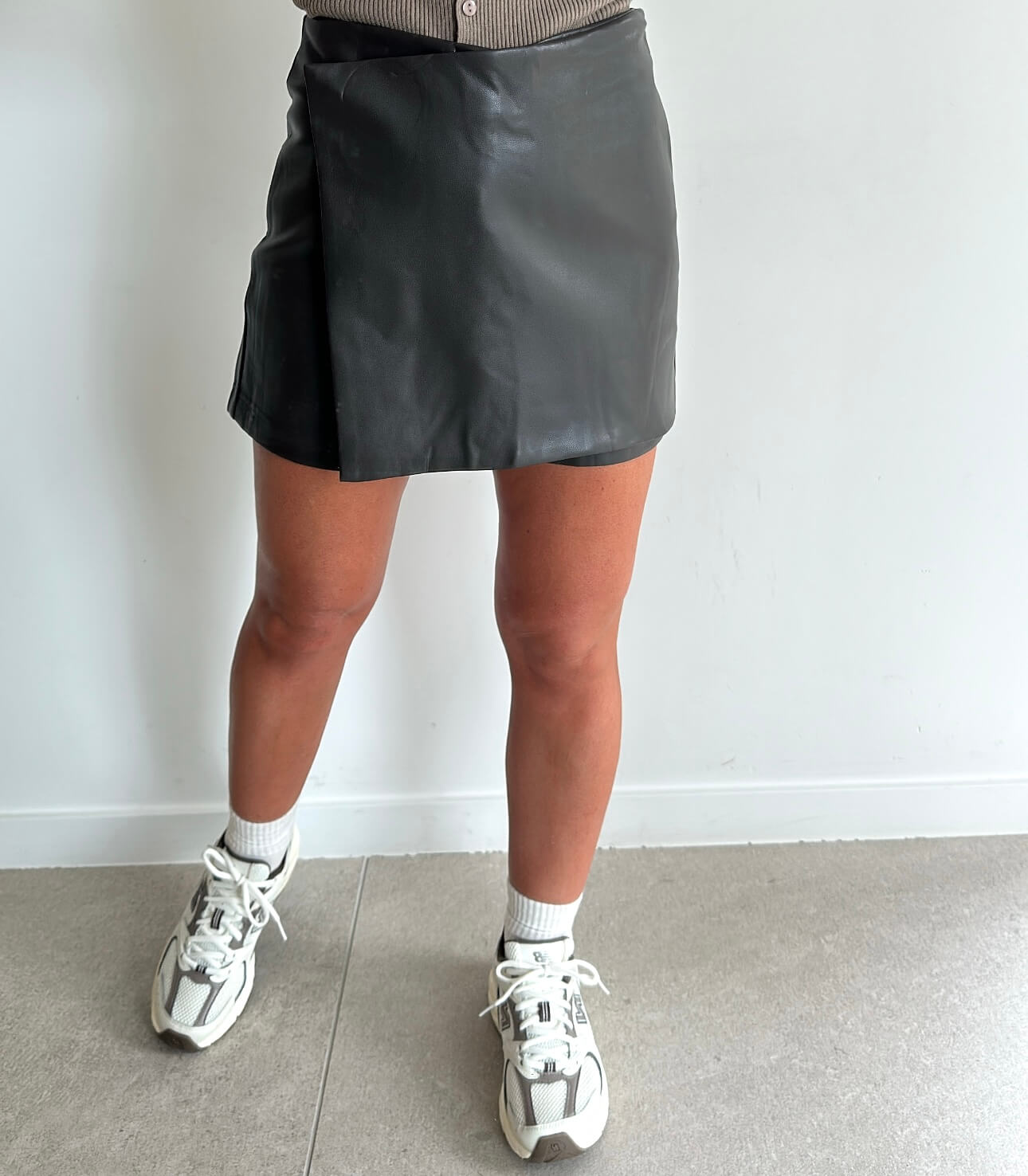 SOLANGE Skort - brown