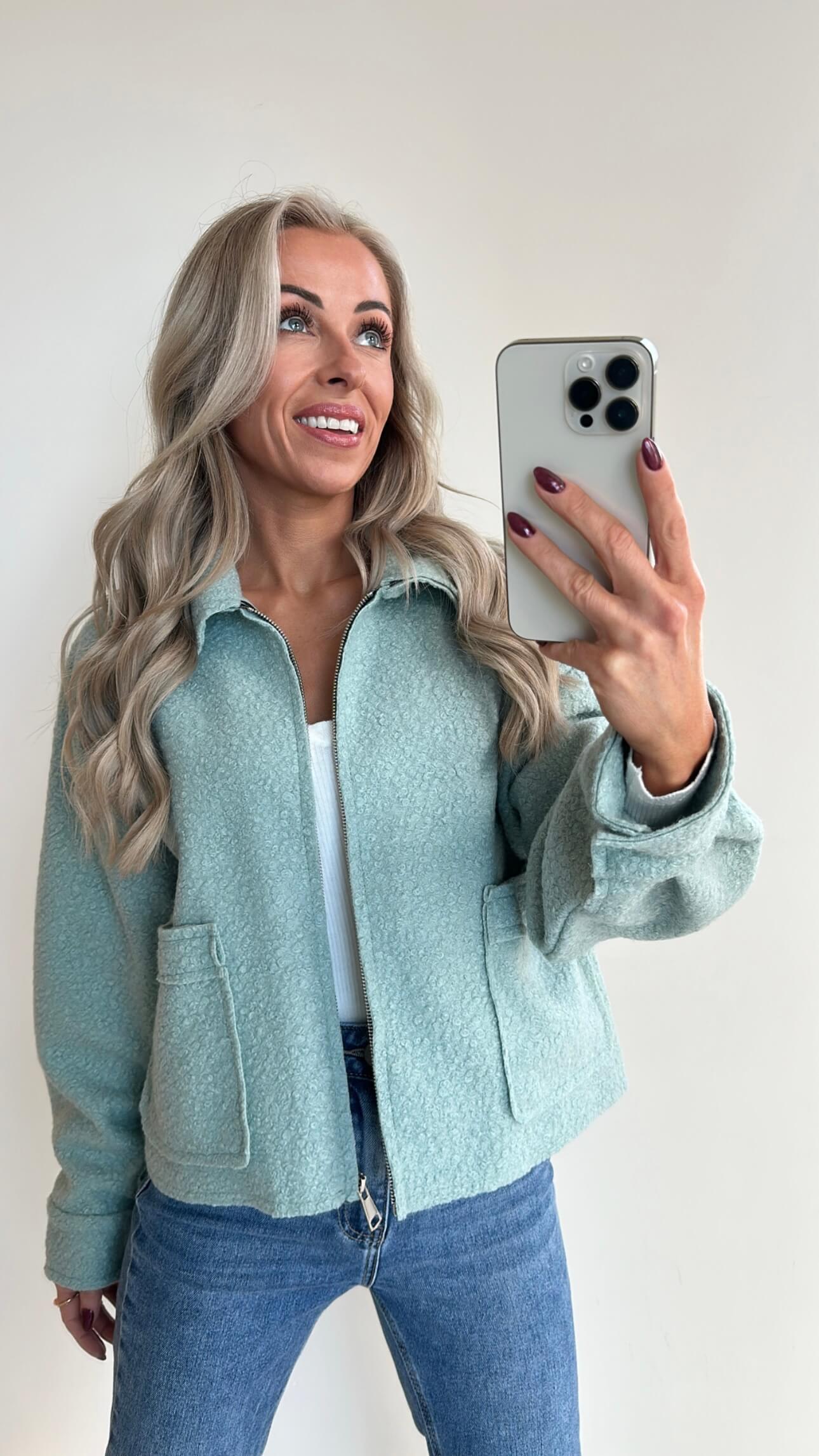 JADIE Jacket - mintgreen