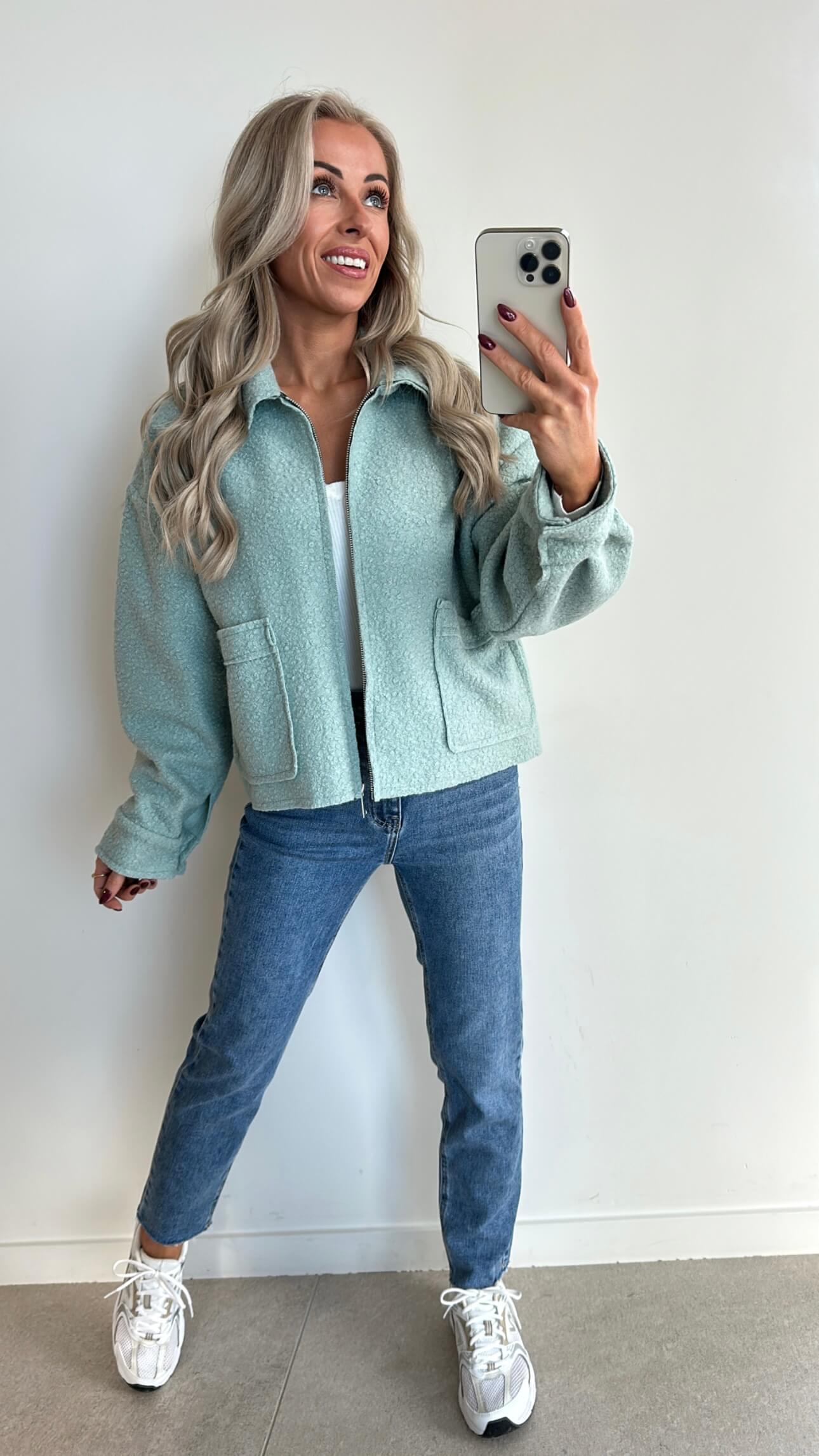 JADIE Jacket - mintgreen