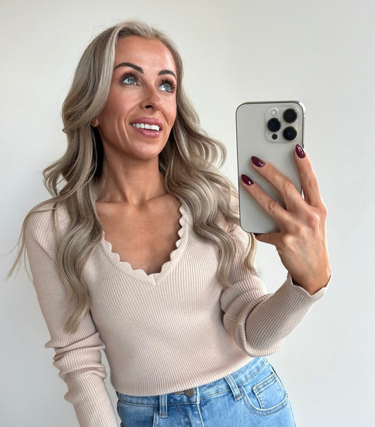TILLIE Top - nude