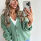 CAMILLE Cardigan - pastel green