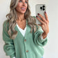 CAMILLE Cardigan - pastel green