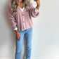 CAMILLE Cardigan - pastel pink