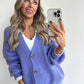 CAMILLE Cardigan - perfect purple